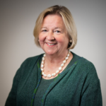 Headshot of Sue Symington, Chair of the ICB